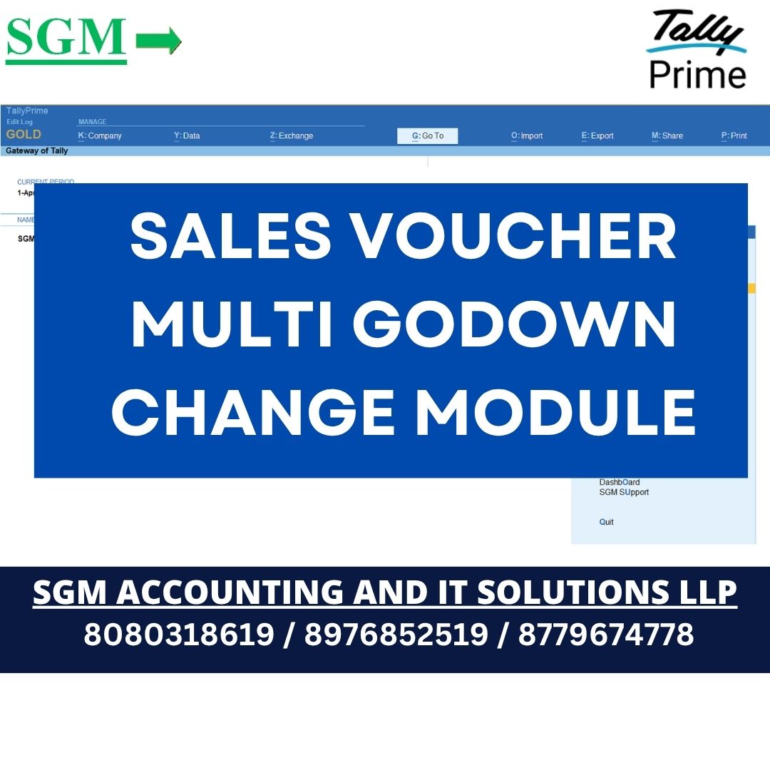 Multi Sales Voucher Change Godown